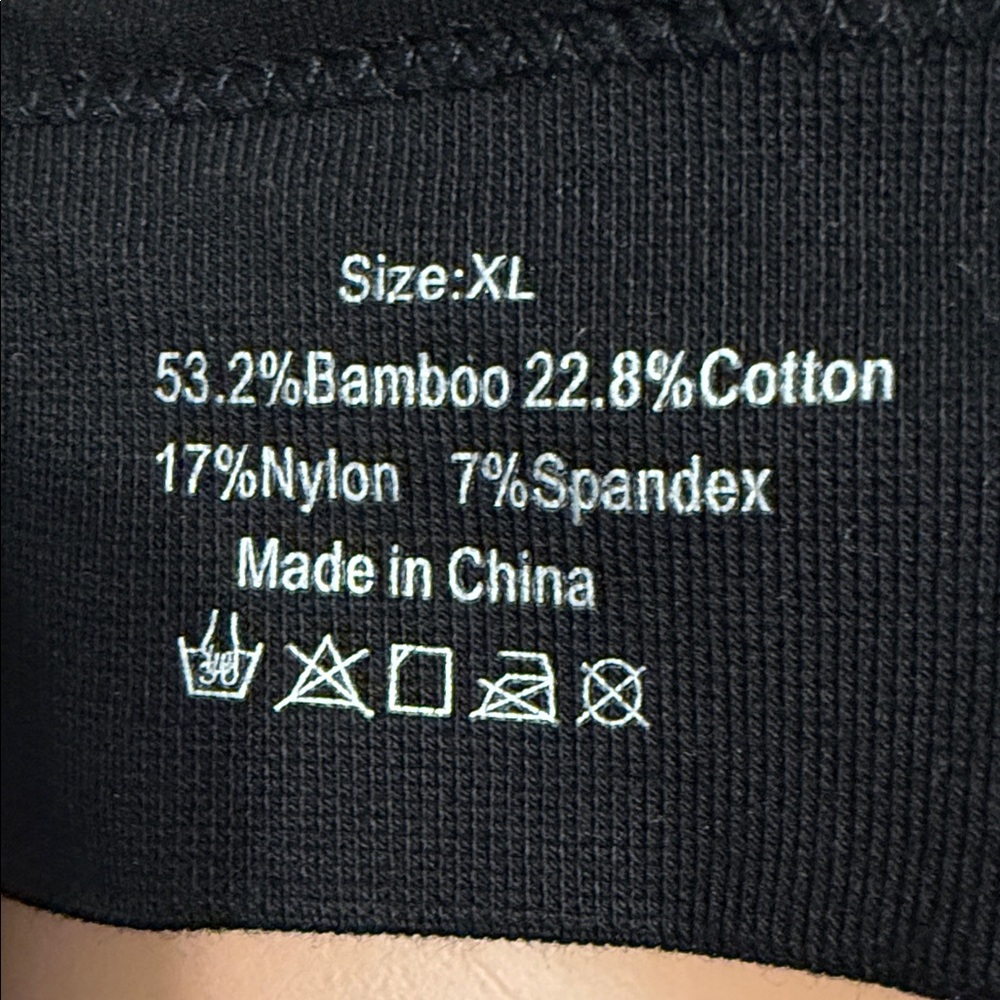 ComfortFit Black Nursing Sleep Bra with Adjustable Straps XL - Picture 6 of 6